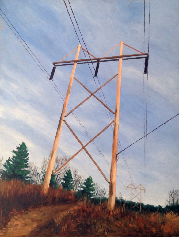 A Distance. Oil on board. 14"x18"  2013