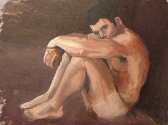 untitled : Oil on board. 9"x12" 2013