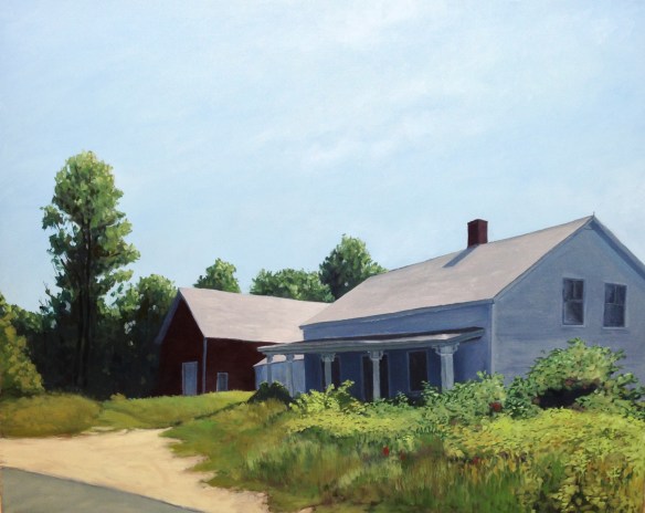 An Old House : Oil on board, 16"x 20"  2013