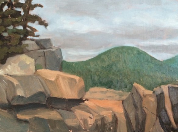 Untitled : Oil on board. 9"x12" 2014