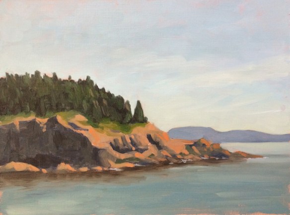 Untitled : Oil on board. 9"x12" 2014