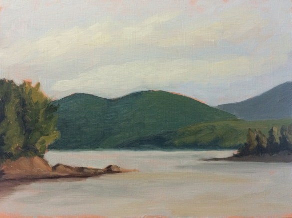 Untitled : Oil on board. 9"x12" 2014