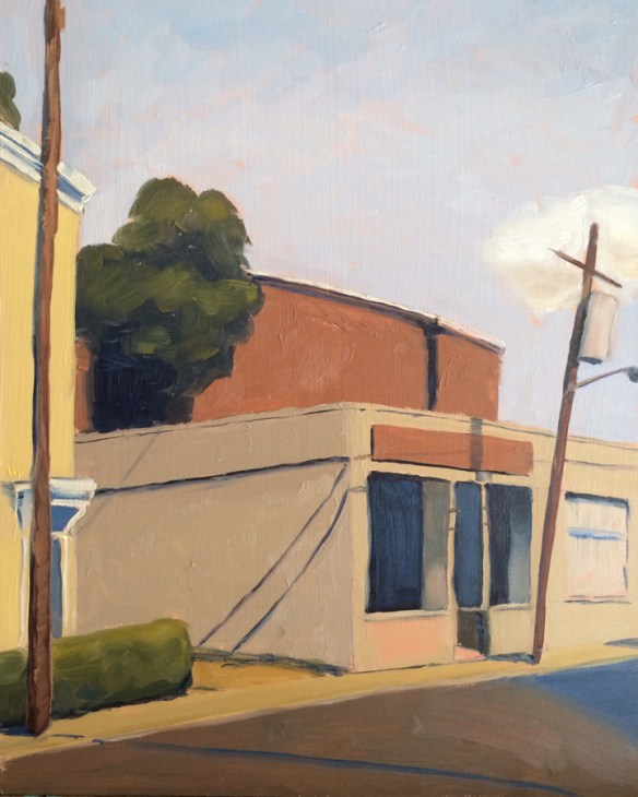 Untitled Study : Oil on board, 8"x10". 2014