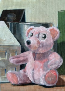 untitled sketch : Oil on canvasboard. 5"x7" 2015