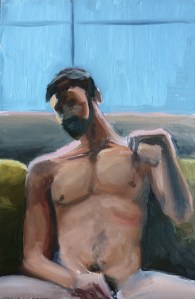 untitled : Oil on board. 6"x9" 2015